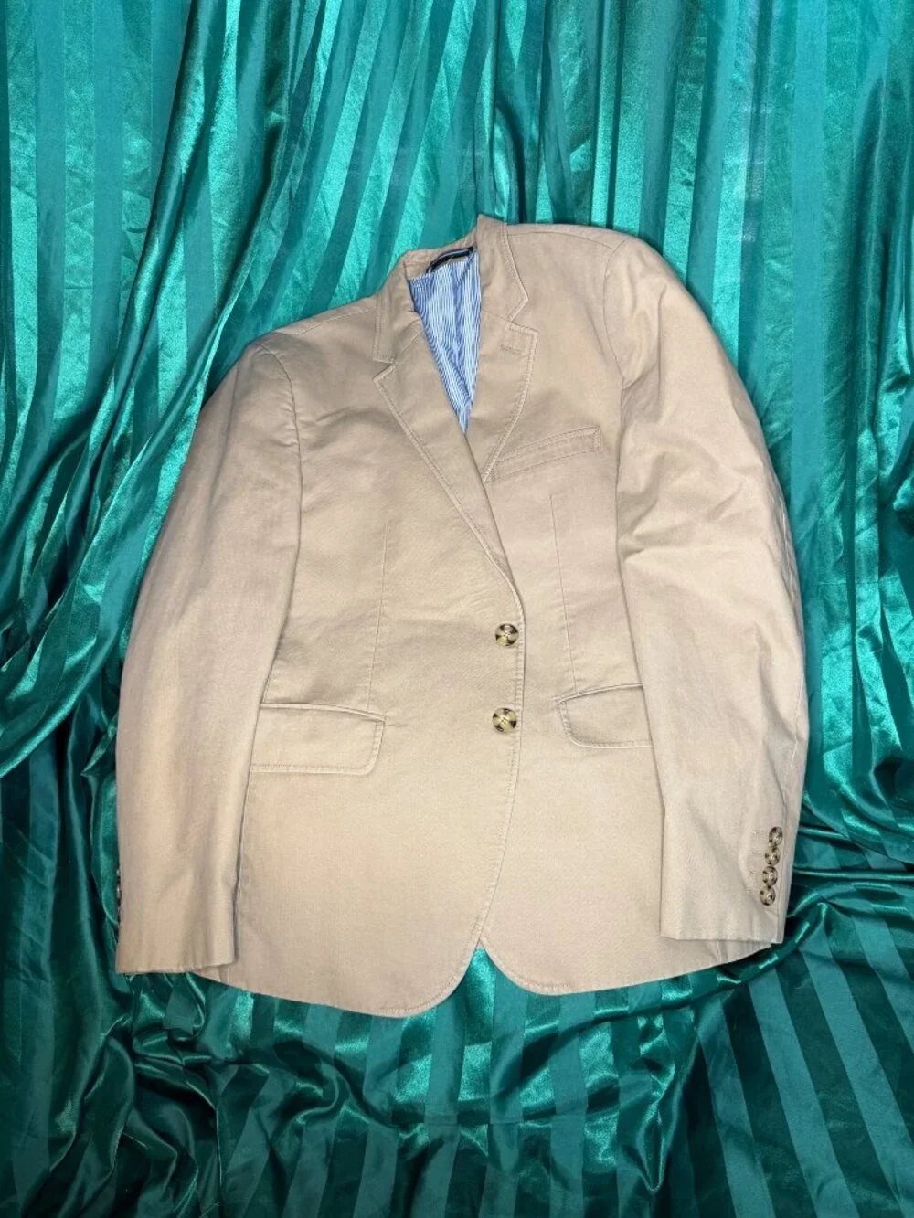 100% Cotton Tommy Hilfiger Men's Professional Blazer Size 40S